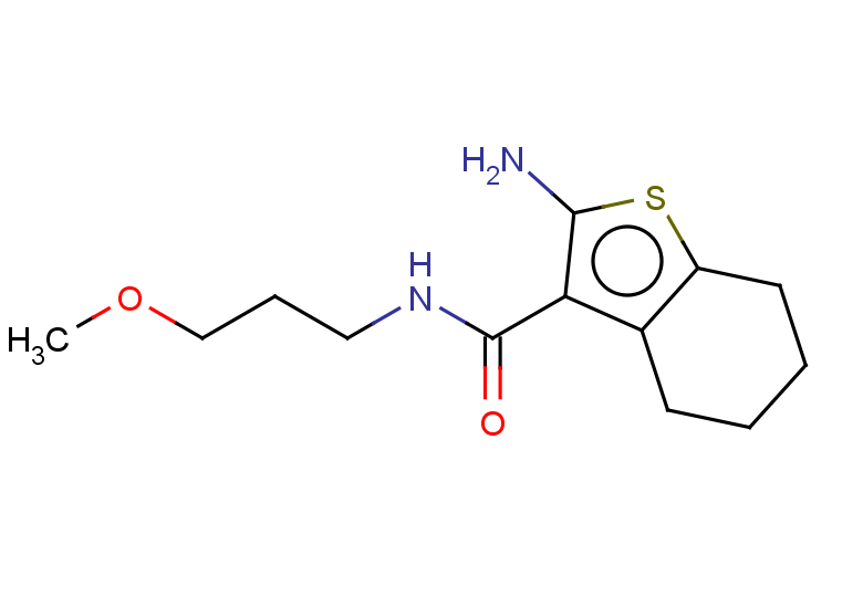 2-amino-N-(3-methoxypropyl)-4,5,6,7-tetrahydro-1-benzothiophene-3-carboxamide