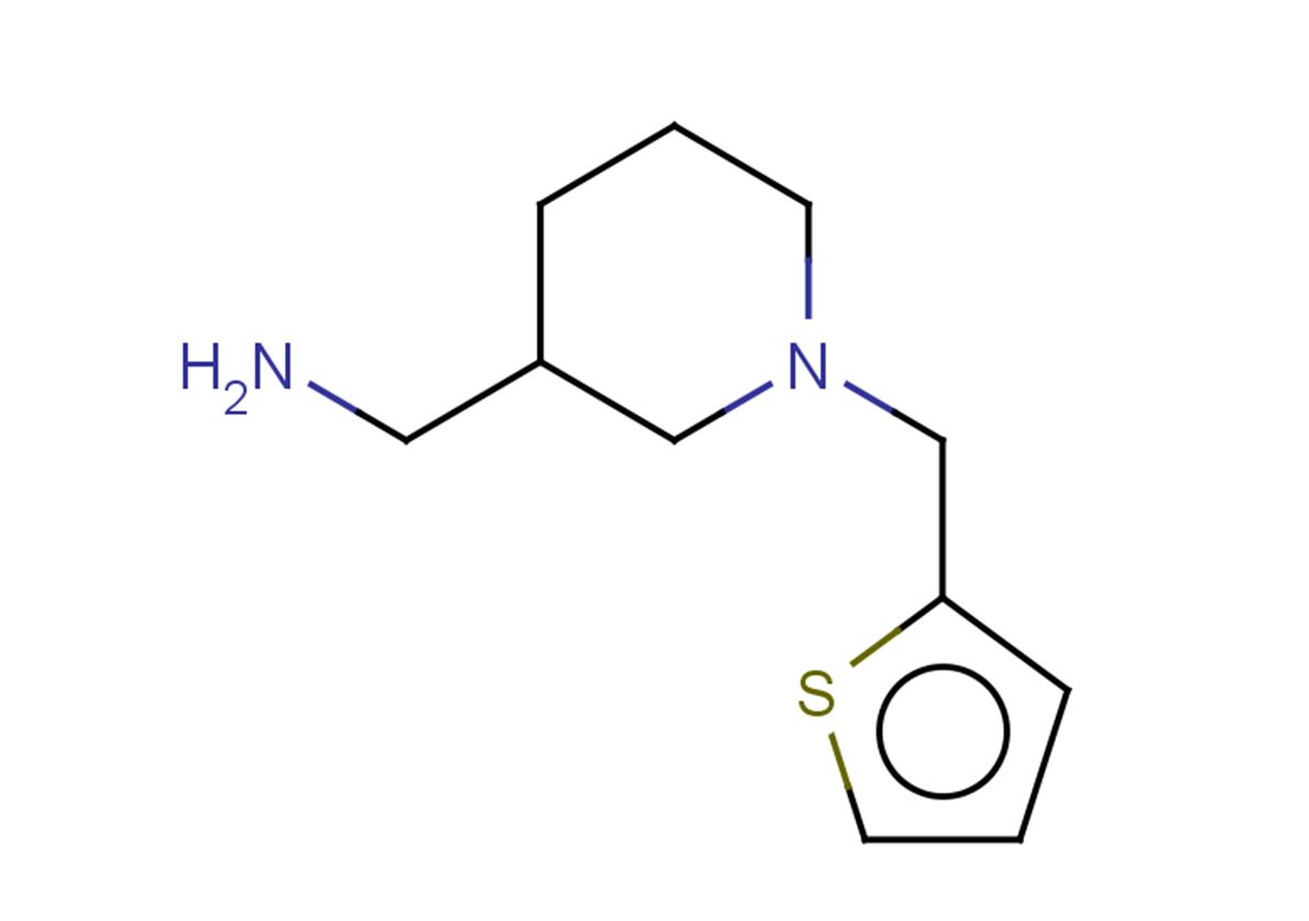 [1-(thiophen-2-ylmethyl)piperidin-3-yl]methanamine