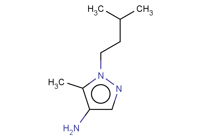 5-methyl-1-(3-methylbutyl)-1H-pyrazol-4-amine