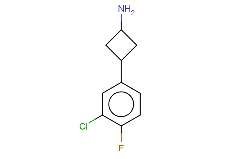 3-(3-chloro-4-fluorophenyl)cyclobutan-1-amine