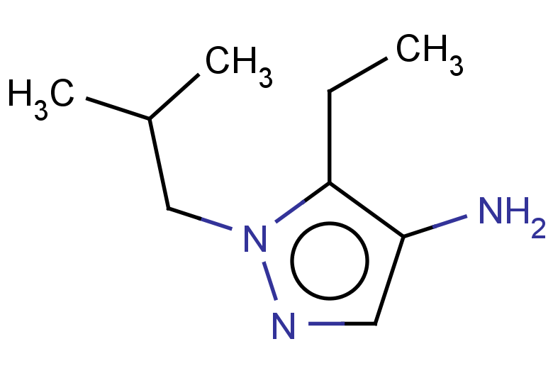 5-ethyl-1-(2-methylpropyl)-1H-pyrazol-4-amine