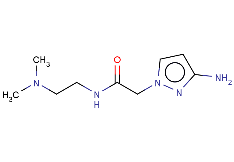 2-(3-amino-1H-pyrazol-1-yl)-N-[2-(dimethylamino)ethyl]acetamide