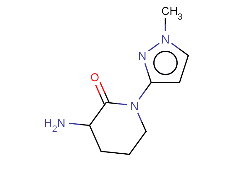3-amino-1-(1-methyl-1H-pyrazol-3-yl)piperidin-2-one