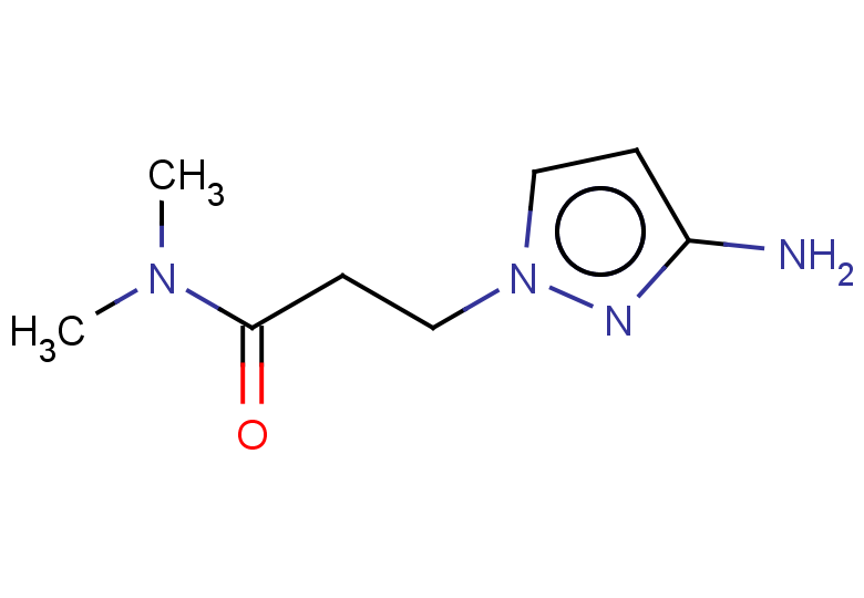 3-(3-amino-1H-pyrazol-1-yl)-N,N-dimethylpropanamide