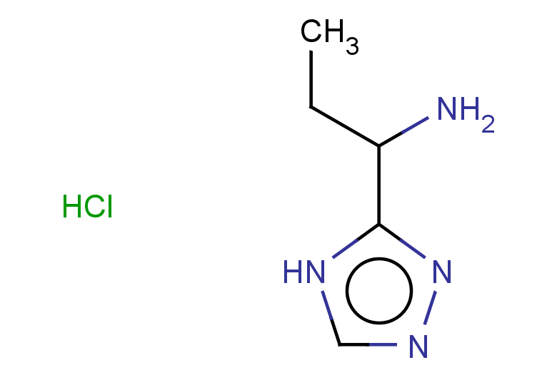 1-(4H-1,2,4-triazol-3-yl)propan-1-amine hydrochloride