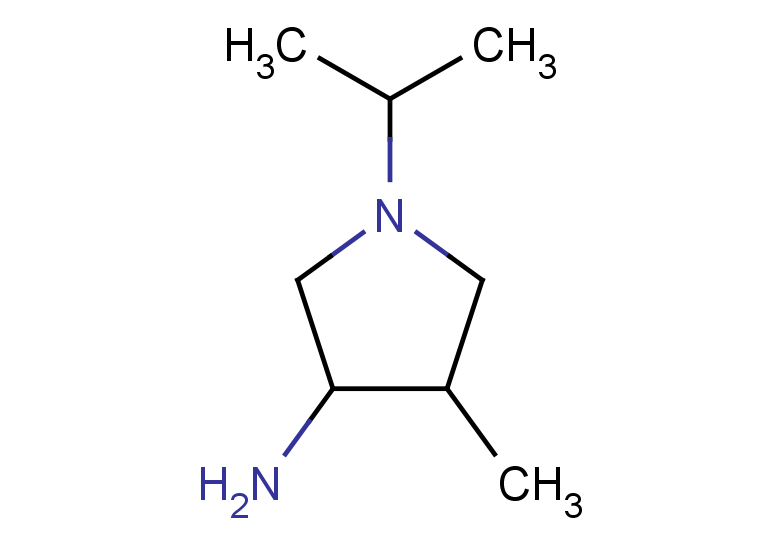 4-methyl-1-(propan-2-yl)pyrrolidin-3-amine, Mixture of diastereomers