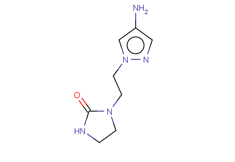 1-[2-(4-amino-1H-pyrazol-1-yl)ethyl]imidazolidin-2-one