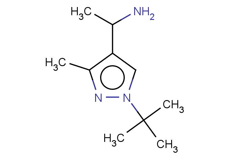 1-(1-tert-butyl-3-methyl-1H-pyrazol-4-yl)ethan-1-amine