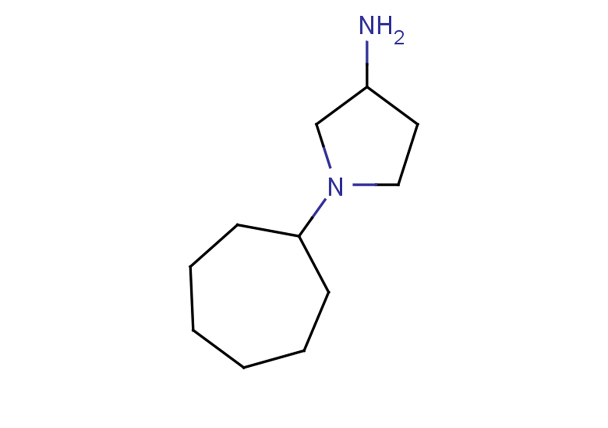 1-cycloheptylpyrrolidin-3-amine