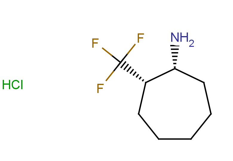 rac-(1R,2S)-2-(trifluoromethyl)cycloheptan-1-amine hydrochloride