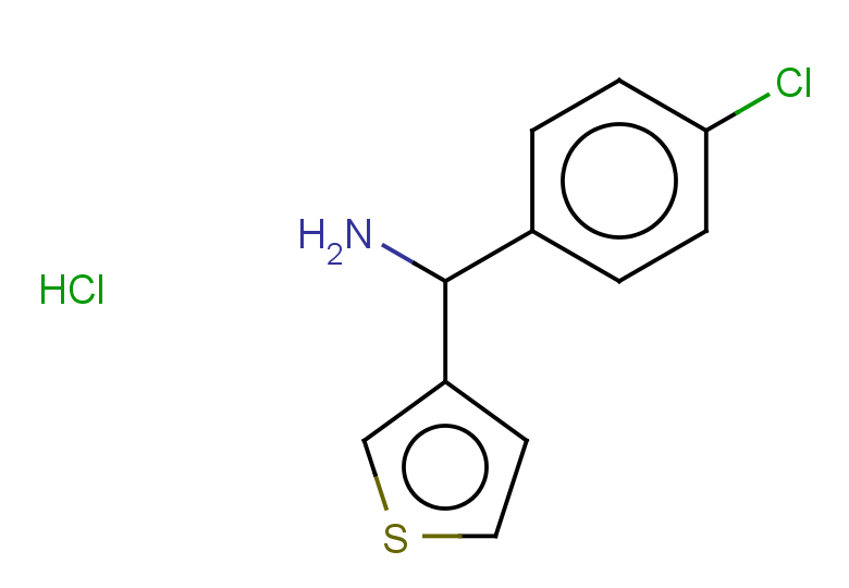 (4-chlorophenyl)(thiophen-3-yl)methanamine hydrochloride
