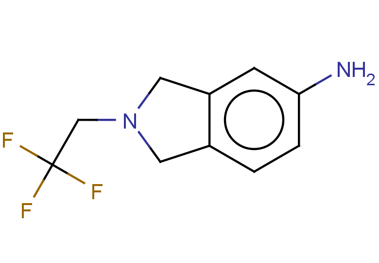 2-(2,2,2-trifluoroethyl)-2,3-dihydro-1H-isoindol-5-amine