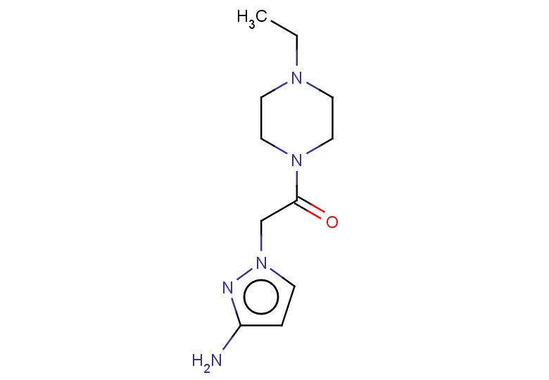 2-(3-amino-1H-pyrazol-1-yl)-1-(4-ethylpiperazin-1-yl)ethan-1-one