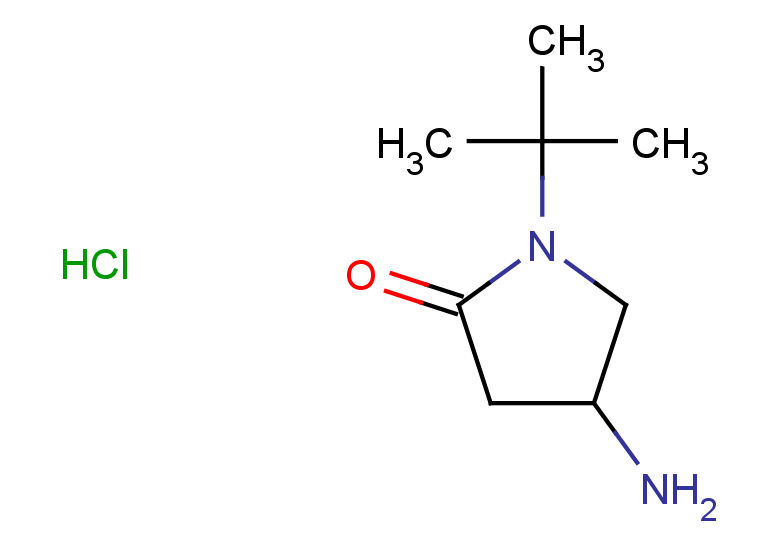 4-amino-1-tert-butylpyrrolidin-2-one hydrochloride