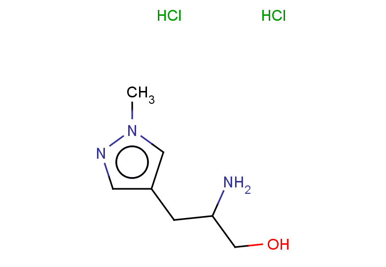 2-amino-3-(1-methyl-1H-pyrazol-4-yl)propan-1-ol dihydrochloride