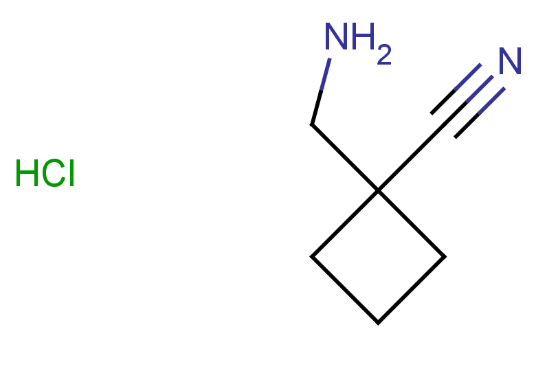 1-(aminomethyl)cyclobutane-1-carbonitrile hydrochloride