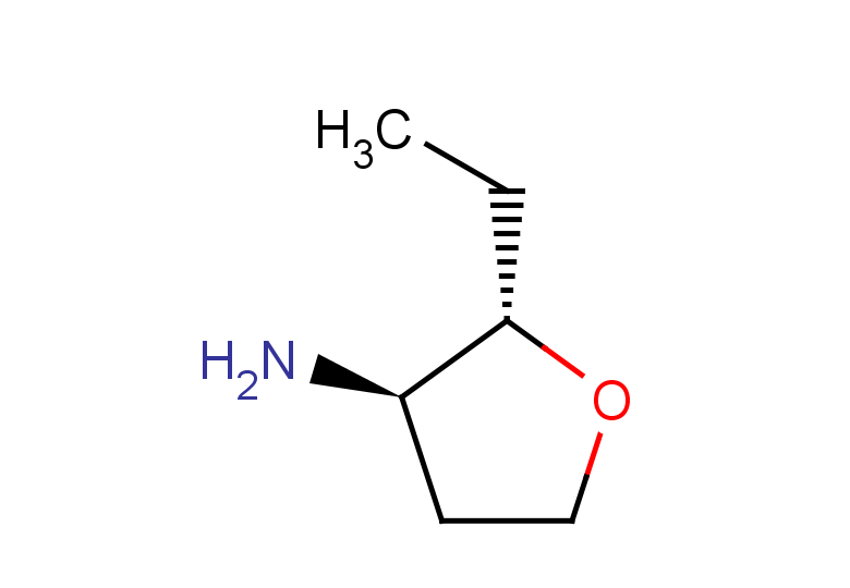 (2S,3R)-2-ethyloxolan-3-amine