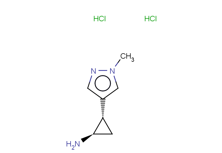 (1R,2S)-2-(1-methyl-1H-pyrazol-4-yl)cyclopropan-1-amine dihydrochloride
