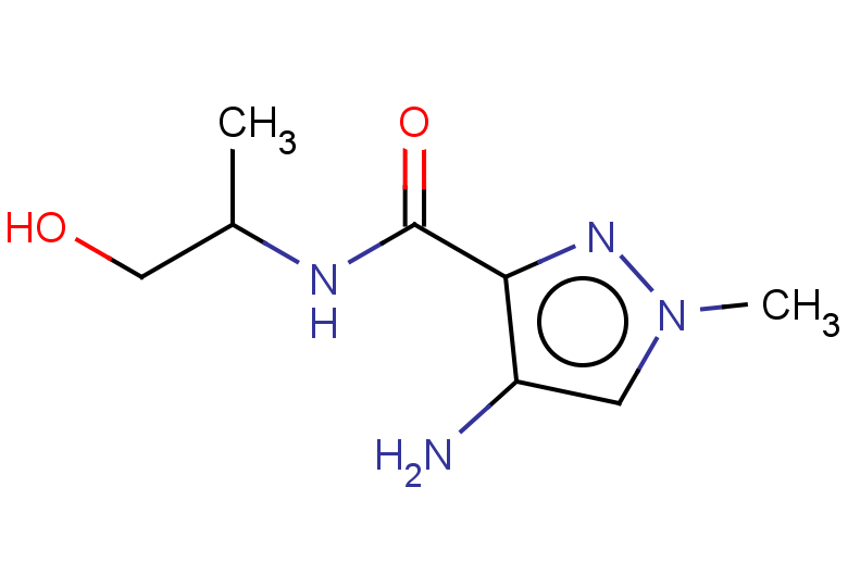 4-amino-N-(1-hydroxypropan-2-yl)-1-methyl-1H-pyrazole-3-carboxamide