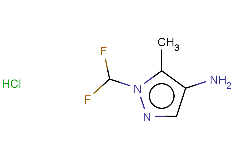 1-(difluoromethyl)-5-methyl-1H-pyrazol-4-amine hydrochloride