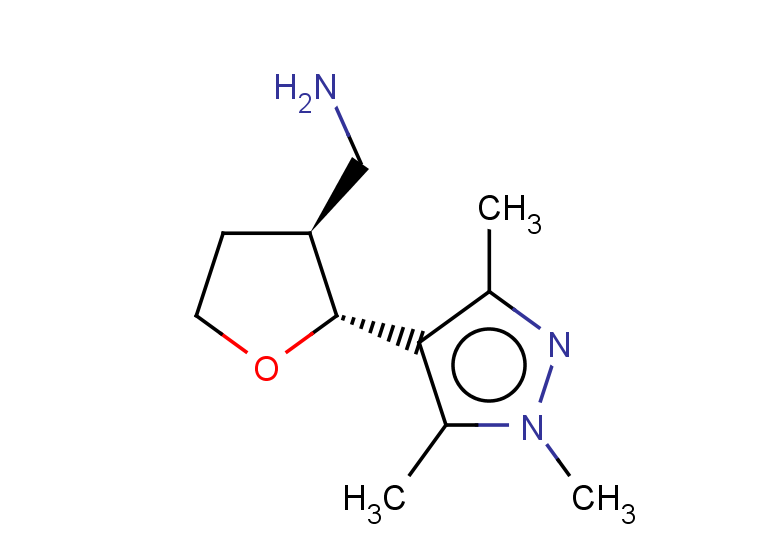 rac-[(2R,3S)-2-(trimethyl-1H-pyrazol-4-yl)oxolan-3-yl]methanamine, trans