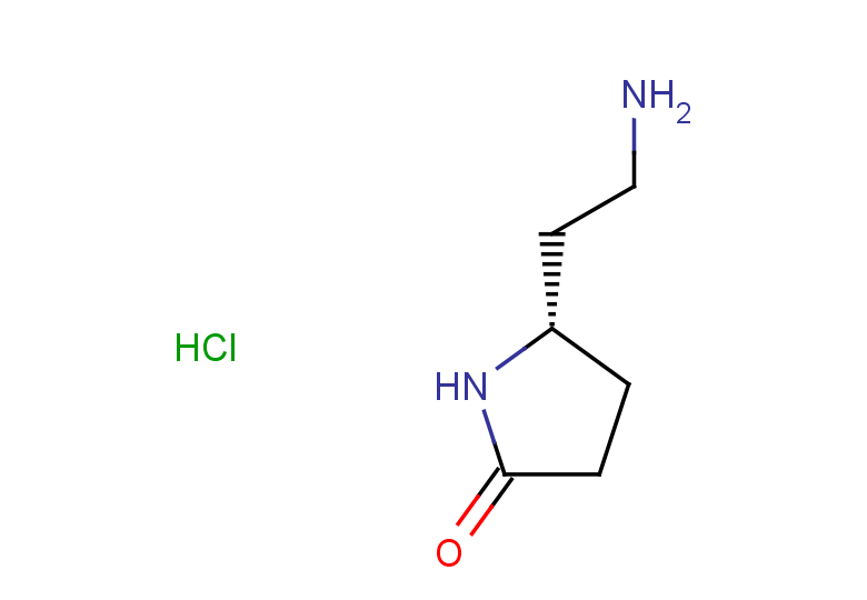 (5S)-5-(2-aminoethyl)pyrrolidin-2-one hydrochloride