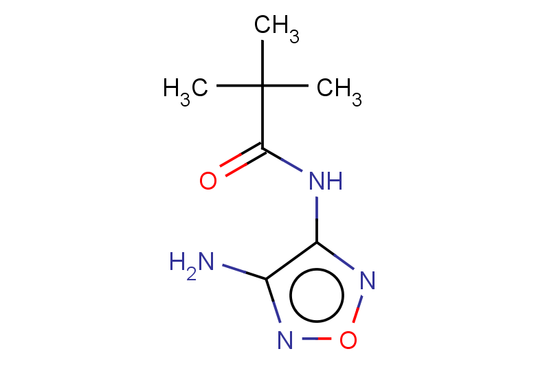 N-(4-amino-1,2,5-oxadiazol-3-yl)-2,2-dimethylpropanamide