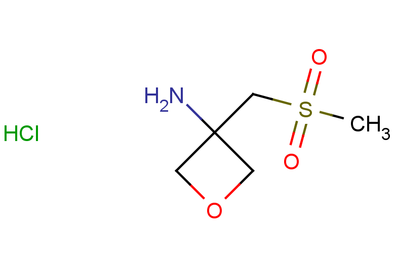 3-(methanesulfonylmethyl)oxetan-3-amine hydrochloride