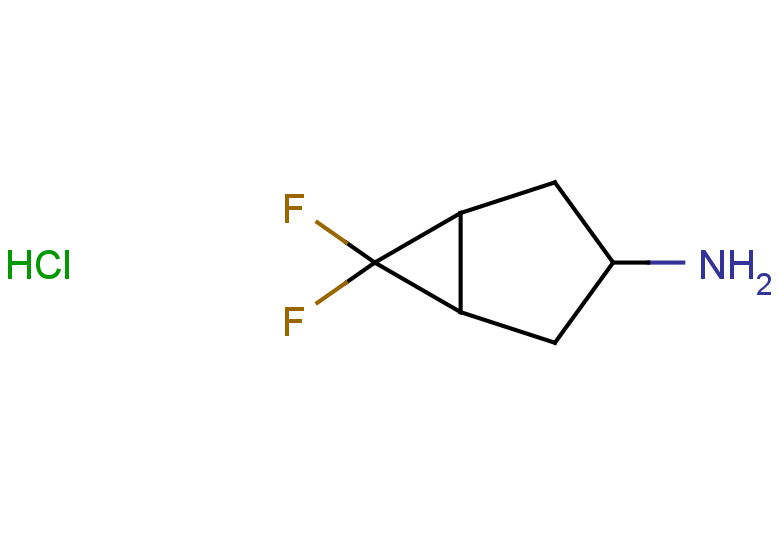 6,6-difluorobicyclo[3.1.0]hexan-3-amine hydrochloride