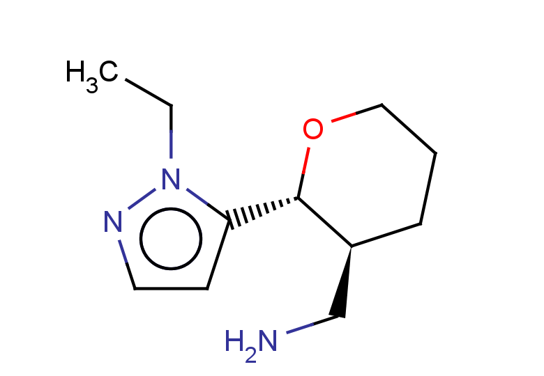 rac-[(2R,3S)-2-(1-ethyl-1H-pyrazol-5-yl)oxan-3-yl]methanamine, trans