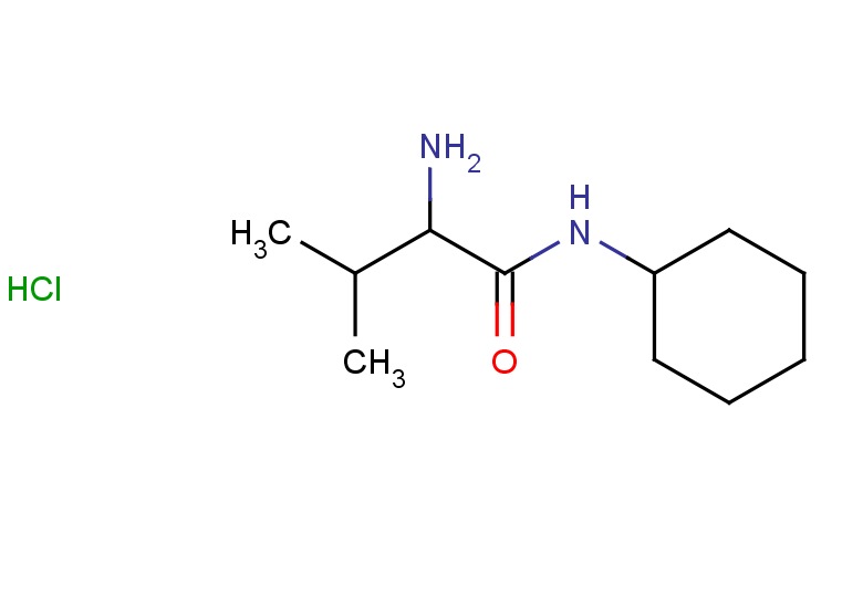 2-amino-N-cyclohexyl-3-methylbutanamide hydrochloride