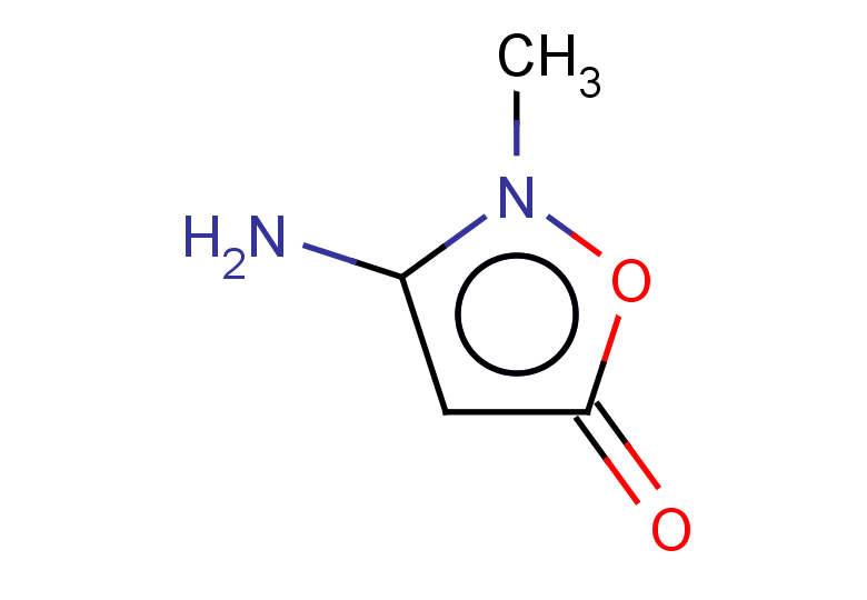 3-amino-2-methyl-2,5-dihydro-1,2-oxazol-5-one