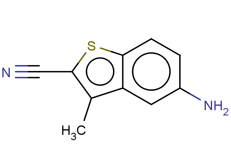 5-amino-3-methyl-1-benzothiophene-2-carbonitrile