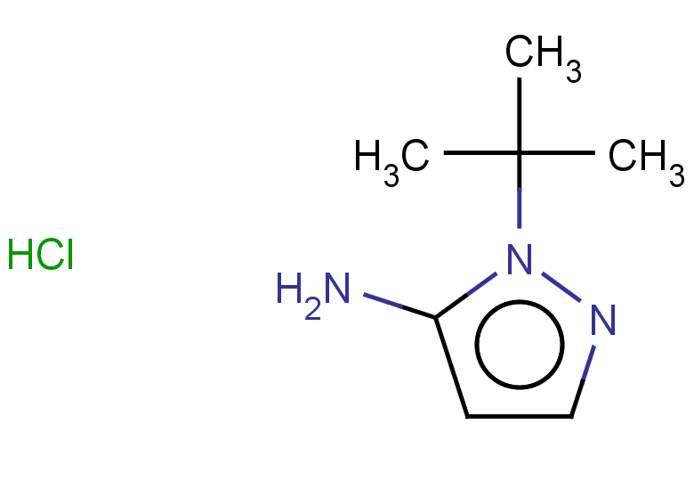1-tert-butyl-1H-pyrazol-5-amine hydrochloride