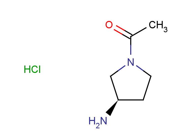 1-[(3R)-3-aminopyrrolidin-1-yl]ethan-1-one hydrochloride