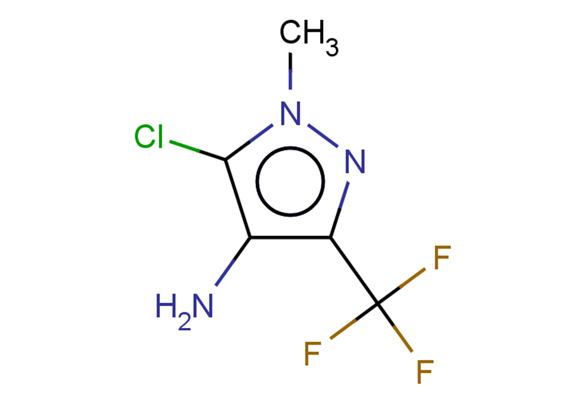 5-chloro-1-methyl-3-(trifluoromethyl)-1H-pyrazol-4-amine