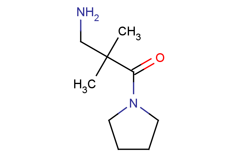 3-amino-2,2-dimethyl-1-(pyrrolidin-1-yl)propan-1-one