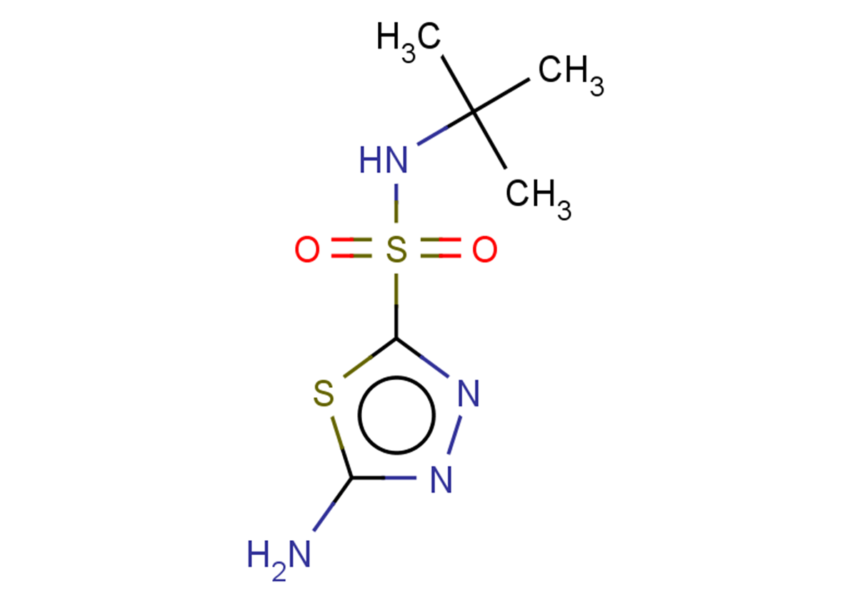 5-amino-N-tert-butyl-1,3,4-thiadiazole-2-sulfonamide