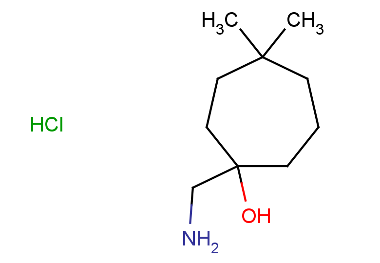 1-(aminomethyl)-4,4-dimethylcycloheptan-1-ol hydrochloride