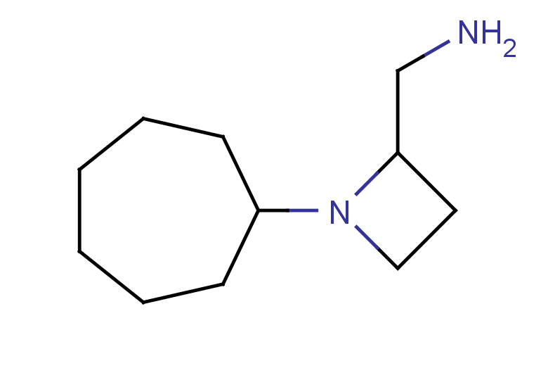 (1-cycloheptylazetidin-2-yl)methanamine