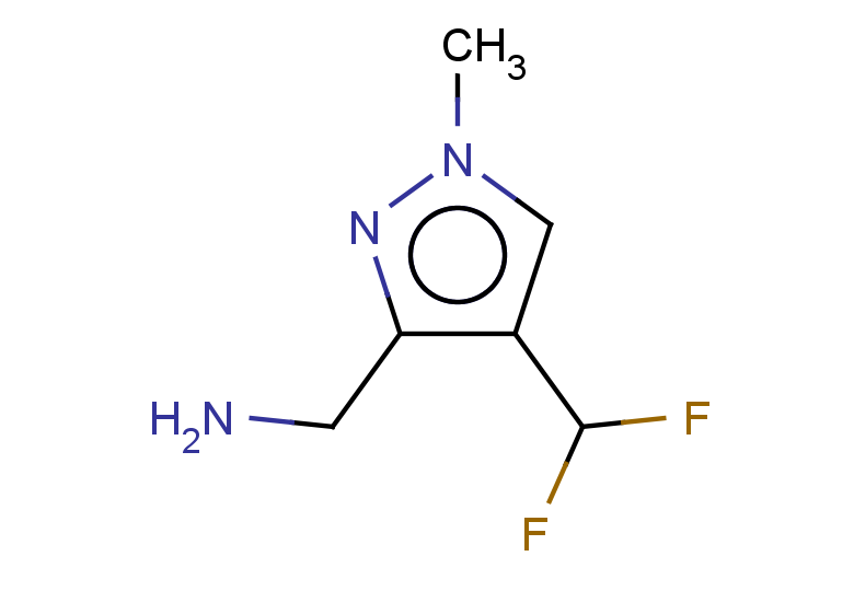 [4-(difluoromethyl)-1-methyl-1H-pyrazol-3-yl]methanamine