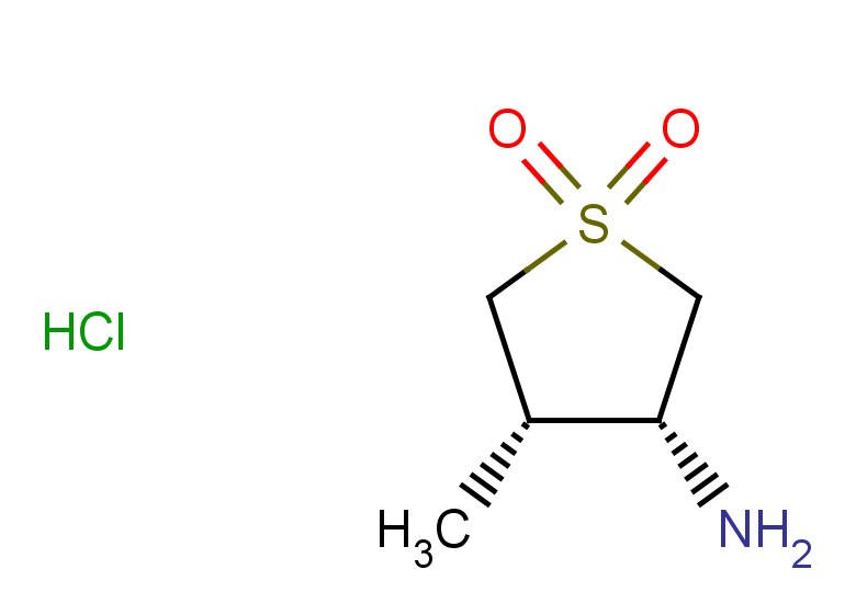 rac-(3R,4S)-3-amino-4-methyl-1lambda6-thiolane-1,1-dione hydrochloride, cis