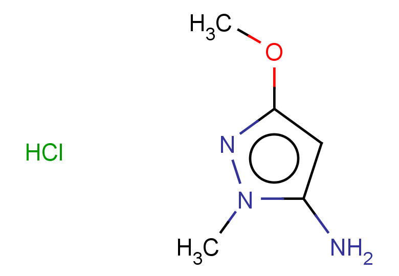 3-methoxy-1-methyl-1H-pyrazol-5-amine hydrochloride