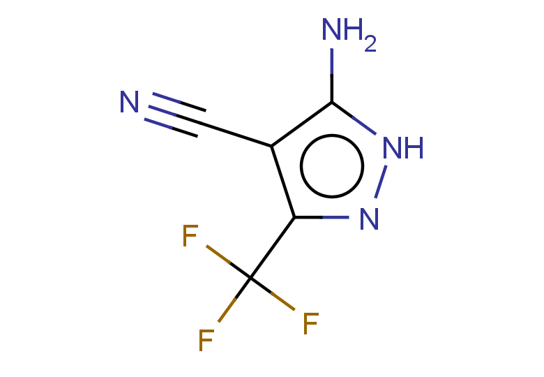 5-amino-3-(trifluoromethyl)-1H-pyrazole-4-carbonitrile