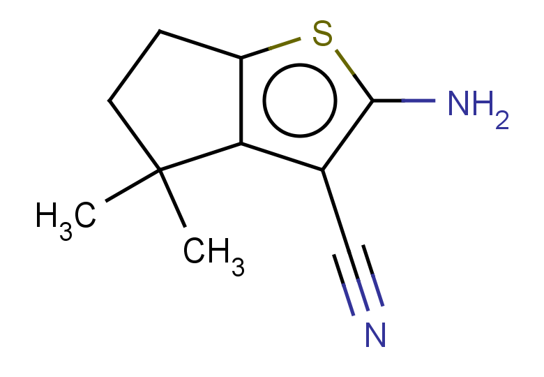 2-amino-4,4-dimethyl-4H,5H,6H-cyclopenta[b]thiophene-3-carbonitrile