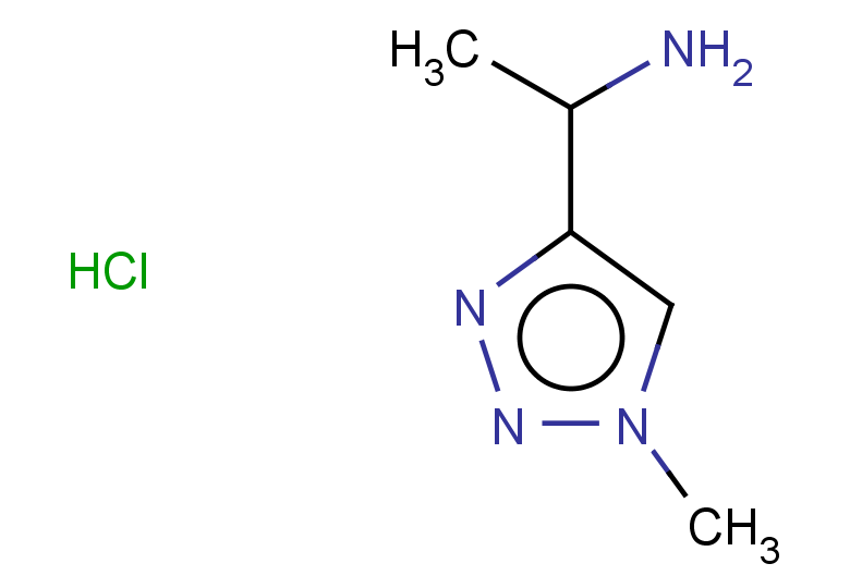 1-(1-methyl-1H-1,2,3-triazol-4-yl)ethan-1-amine hydrochloride