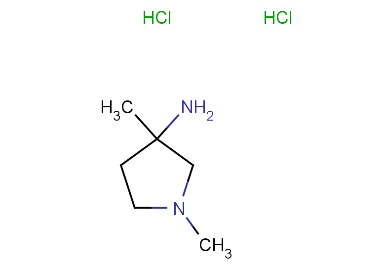 1,3-dimethylpyrrolidin-3-amine dihydrochloride