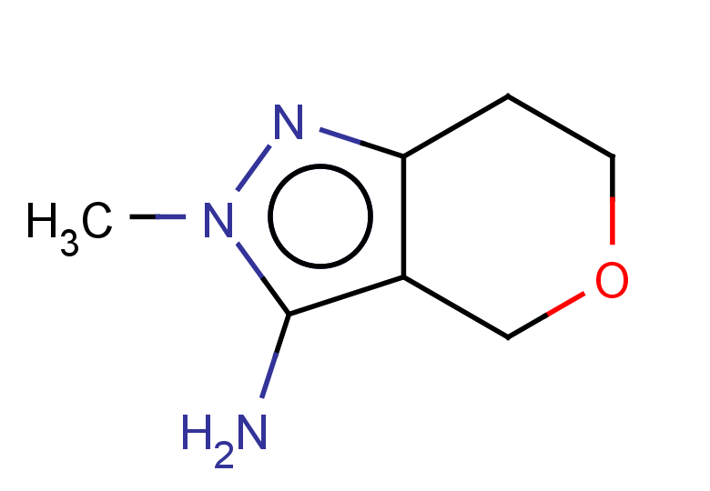 2-methyl-2H,4H,6H,7H-pyrano[4,3-c]pyrazol-3-amine
