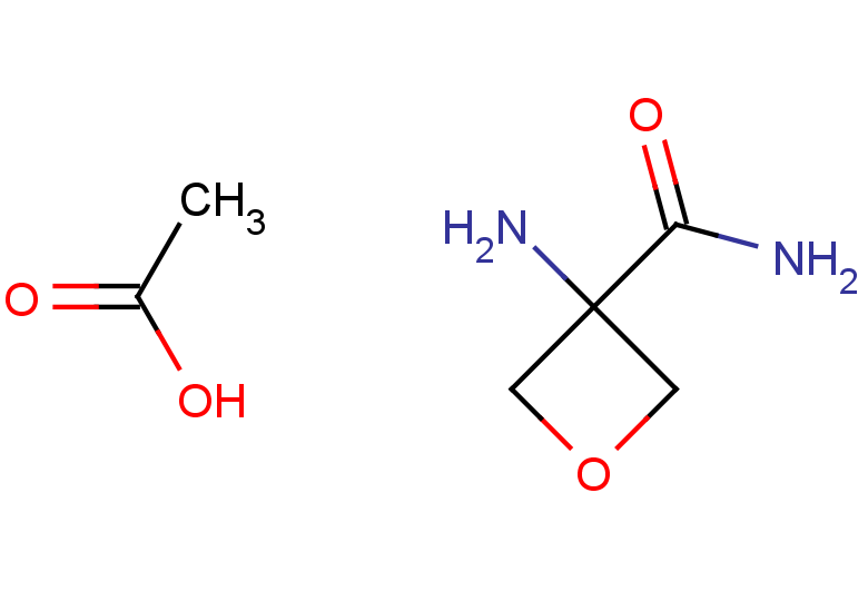 3-aminooxetane-3-carboxamide, acetic acid