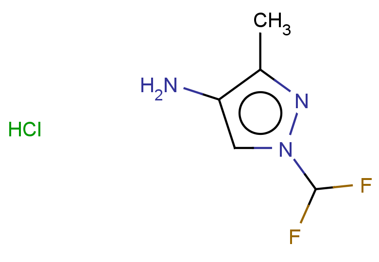 1-(difluoromethyl)-3-methyl-1H-pyrazol-4-amine hydrochloride